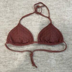 Hollister Size L Triangle Top Bikini Top